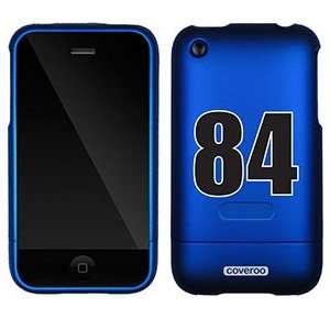  Number 84 on AT&T iPhone 3G/3GS Case by Coveroo 