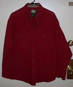 Cabelas Outdoor Gear Mens Chamois Shirt Size Large  