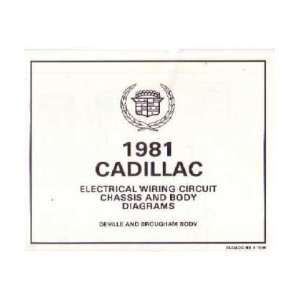  1981 CADILLAC BROUGHAM DEVILLE Wiring Diagrams Automotive
