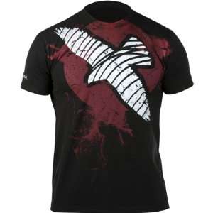  Hayabusa Official MMA Blast T Shirts/Tee   Black Sports 