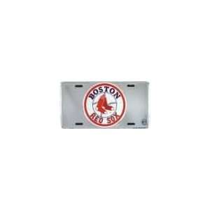  Boston Red Sox MLB Chrome License Plate Automotive