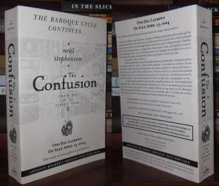 Stephenson, Neal THE CONFUSION [ ARC ] 1st Edition First Printing 