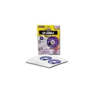  Fellowes Clear CD Labels (High Gloss, 20 Count 