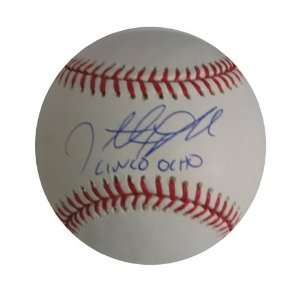  Autographed Jonathan Papelbon MLB Baseball inscribed 