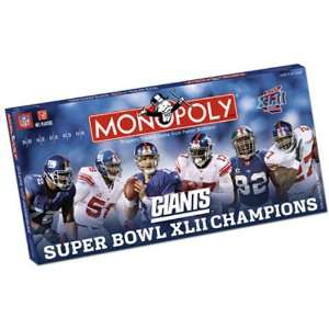  New York Giants NFL Super Bowl Monopoly