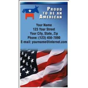  Vote Democrat Contact Cards