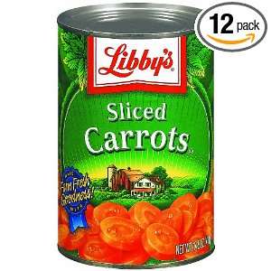 Libbys Sliced Carrots, 14.5 Ounce Cans (Pack of 12)  