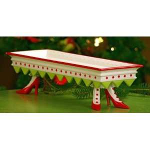  Patience Brewster Krinkles High Heel Shoe Christmas 