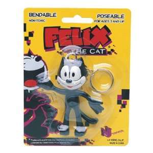 Felix The Cat/3 Bendable Keychain Toys & Games