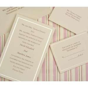   Imprintable Wedding Invitation Paper   Set of 50