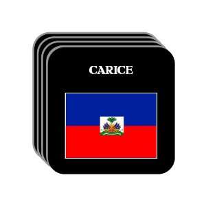  Haiti   CARICE Set of 4 Mini Mousepad Coasters 