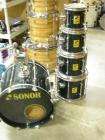 Sonor Force 3000 Green Lacquer 5 Piece Drum Set $649  