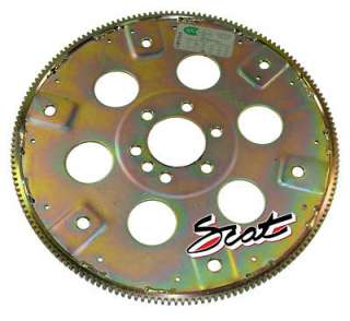 This item is a brand new Scat small block Chevy 350 Flexplate.