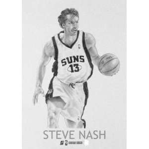 Steve Nash Phoenix Suns 5x7 Unframed Print Sports 