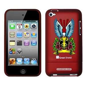  Bird with Skull on iPod Touch 4g Greatshield Case 