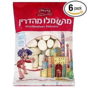 Carmit White Marshmallows, 6.3 Ounce (Pack of 6)  Grocery 