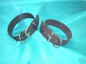 BIOTHANE DOG TRAINING 2 IN COLLAR POLICE K9 SCHUTZHUND CUSTOM MADE 