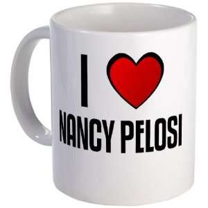  I LOVE NANCY PELOSI Love Mug by  Kitchen 