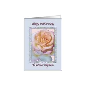  Stepmoms Mothers Day Card with Peace Rose Card Health 