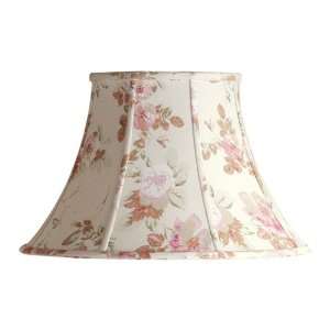  Laura Ashley SLL25118 Stowe 18.5 Inch Bell Shade, Floral 