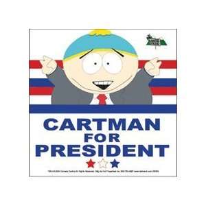  South Park Cartman for President Square Sticker SS354 