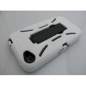  Armor Silicone Skin Cover + Hard Plastic Case for Apple iPhone 4 