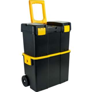 Stackable Mobile Tool Box w/ Wheels by Trademark Tools 886511021204 