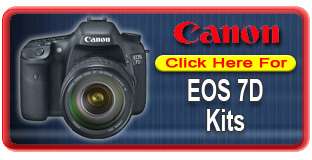 Canon EOS 7D 18MP Digital SLR Camera Body + Kit NEW USA  