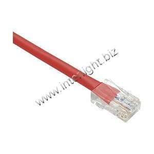  10F RED CAT5E ETHERNET PATCH CABLE, UTP, RED, 10FT   CABLES/WIRING 