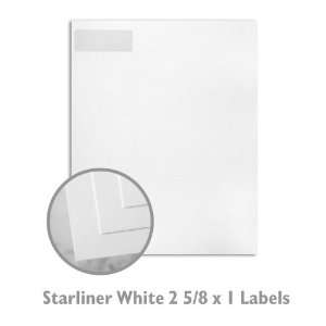  Starliner White Label Sheet   100/Package