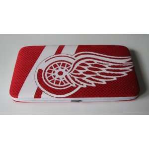   Detroit Red Wings Hockey Jersey Clutch Shell Wallet