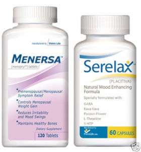 MENERSA 120 TABLETS + SERELAX 60 CAPSULES  