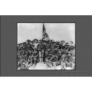  Theodore Roosevelt on San Juan Hill with His Rough Riders 
