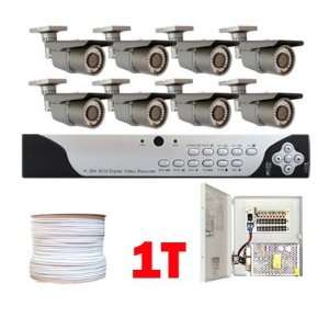  Complete Professional 8 Channel Real Time H.264 (1TB HD 