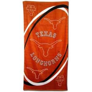  Texas Longhorns Beach Towel