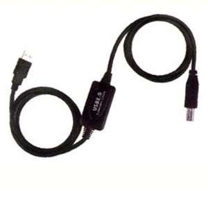  SF Cable, 30ft USB2.0 Active Repeater Cable, A Male/B Male 