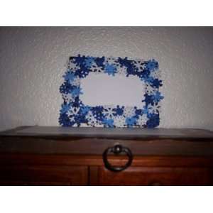  Snowflake 4 1/4 By 2 1/2 Holiday Picture Frame