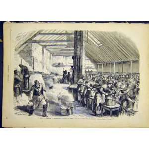  London Spitalfields Poor Food French Print 1868