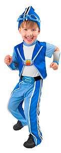 Toddler Deluxe LazyTown Sportacus Costume 3 4T  