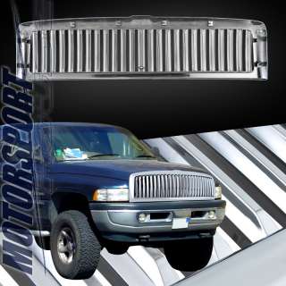 94 02 DODGE RAM 2500 3500 VERTICAL CHROME GRILLE GRILL  