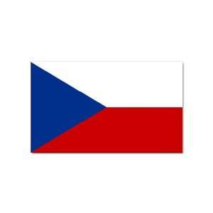  Czech Republic Flag Rectangular Magnet