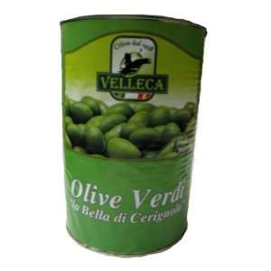 Green Cerignola 7/9 Olives   9 Lbs Tin  Grocery & Gourmet 