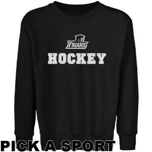   Sport Logo Applique Crew Neck Fleece Sweatshirt   Black Sports