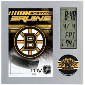  Boston Bruins Desk Clock and Picture Frame Sports 