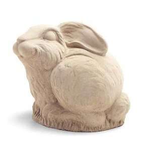  Little Stone Bunny Rabbit 4.5 Garden Statue Hand cast 