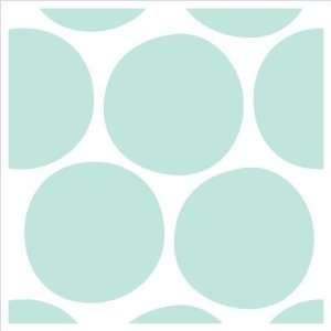   Big Dots Stretched Wall Art Size 28 x 28, Color Sea Green Home