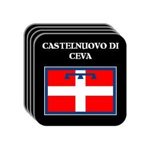   CASTELNUOVO DI CEVA Set of 4 Mini Mousepad Coasters 
