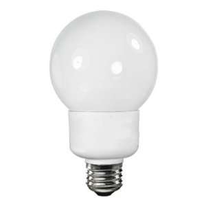  Watt CFL Light Bulb   Compact Fluorescent   G25   60 W Equal   6500K 