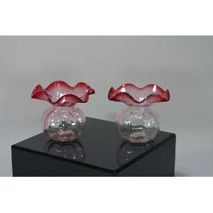  Rubina Spittoons Ladys Pair