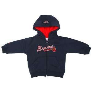  NEWBORN Baby Infant Atlanta Braves Hood Jacket